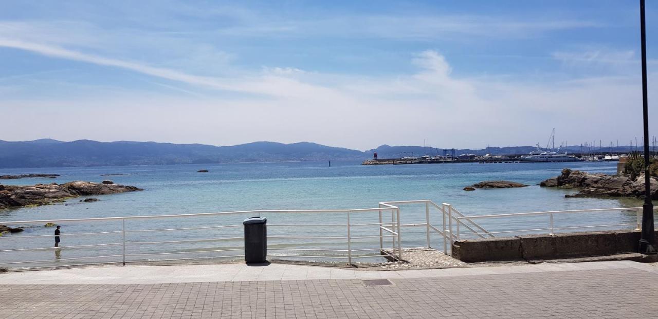Piso exterior a escasos metros de la playa Panadeira Sanxenxo Exterior foto